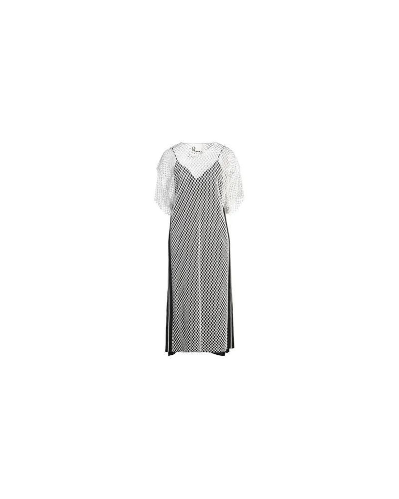 8PM KLEIDER - Midi-Kleiderauf YOOX.COM Weiß