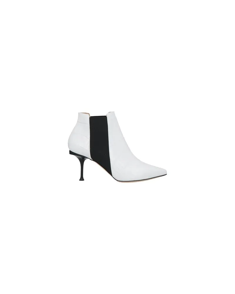 Sergio Rossi SCHUHE - Stiefelettenauf YOOX.COM Weiß
