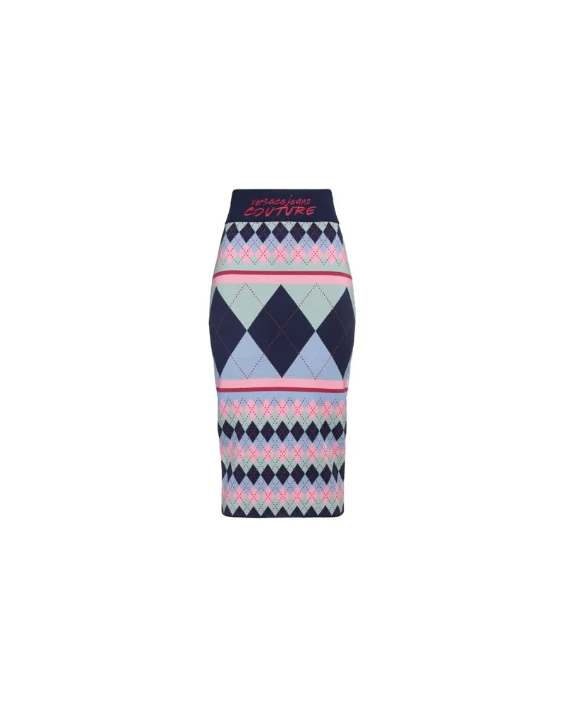 Versace Jeans HOSEN & RÖCKE - Midi-Röckeauf YOOX.COM Hellblau