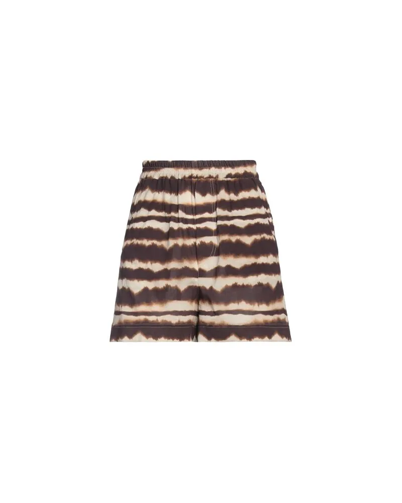 Nanushka HOSEN & RÖCKE - Shorts & Bermudashortsauf YOOX.COM Dunkelbraun