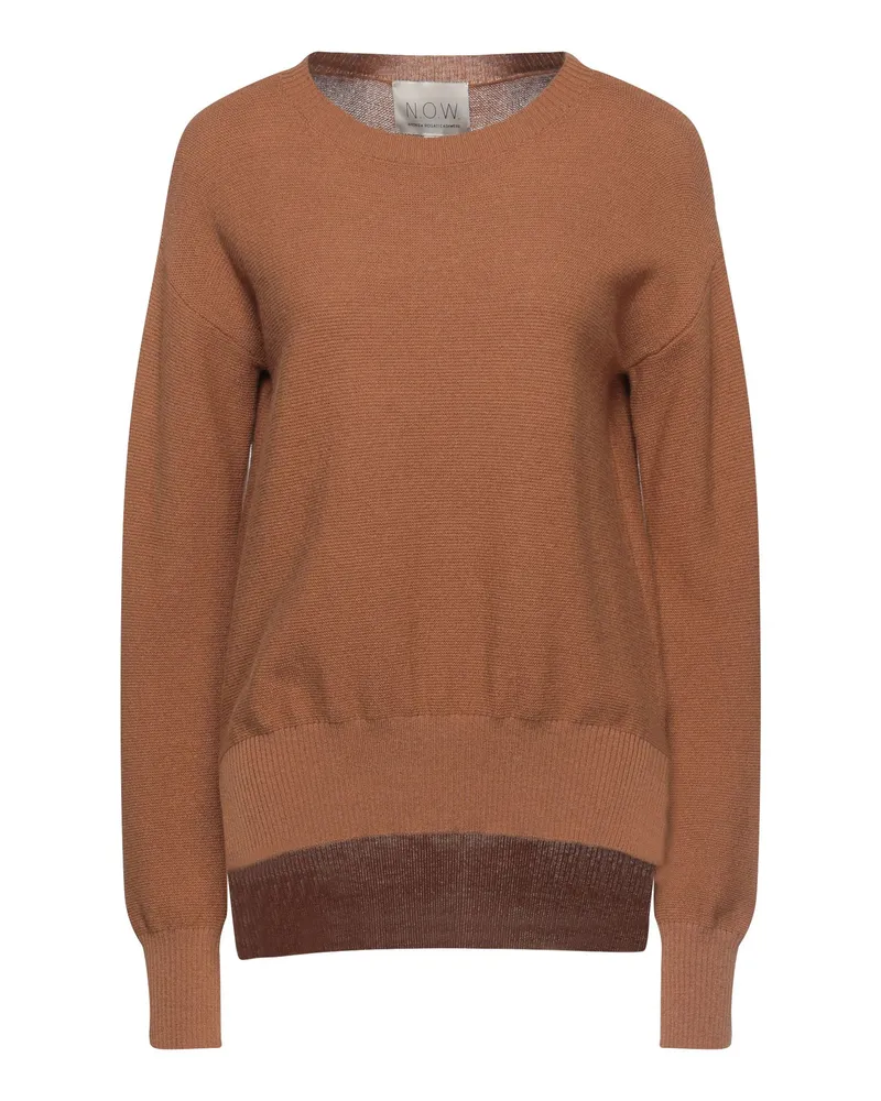 N.O.W. Andrea Rosati Cashmere Pullover Braun