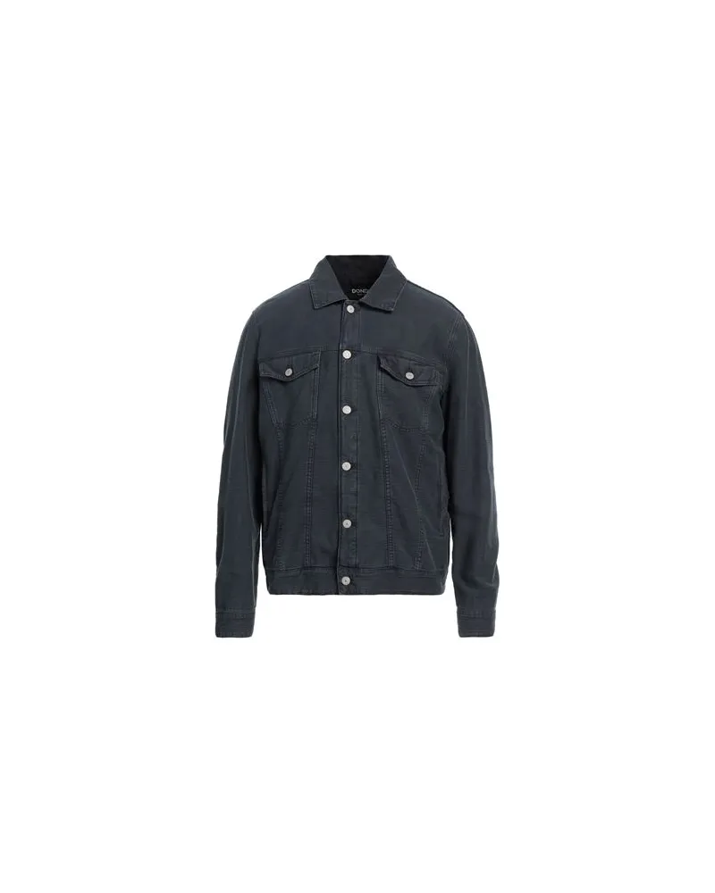Dondup JACKEN & MÄNTEL - Jeansjacken/Mäntelauf YOOX.COM Taubenblau
