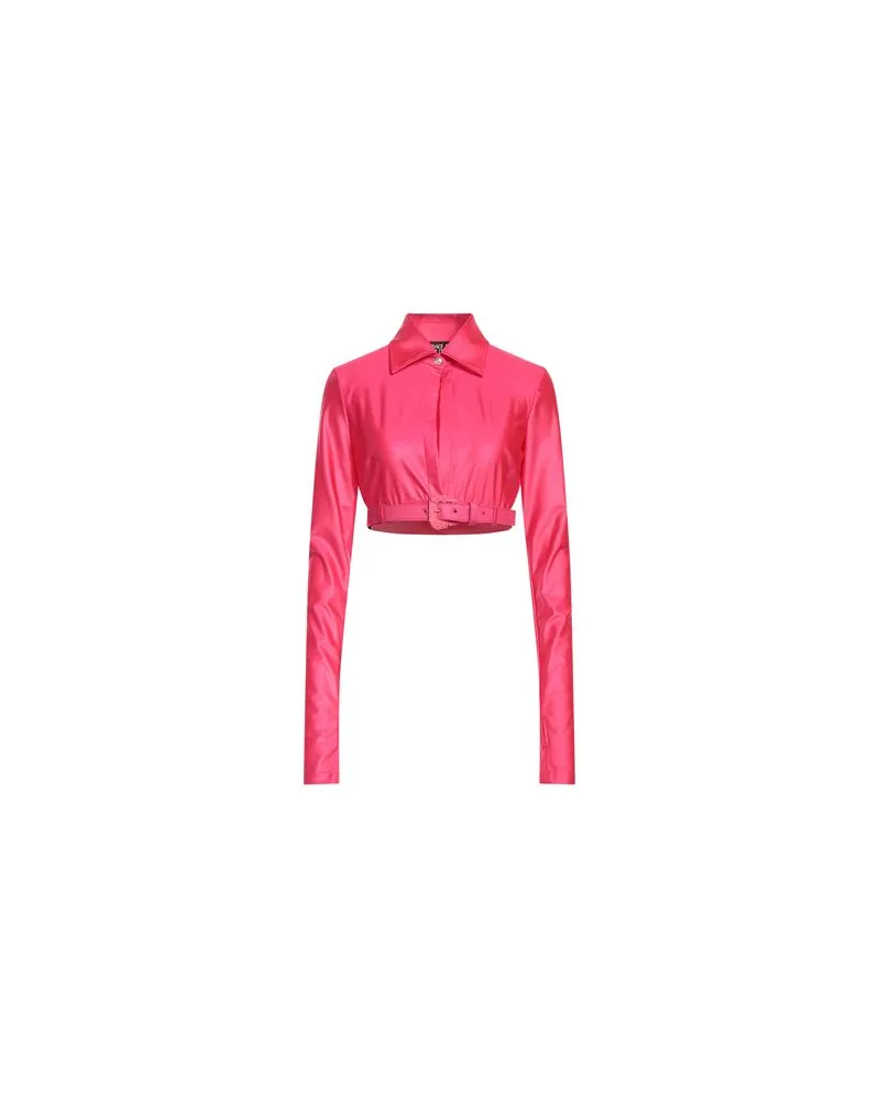 Versace Jeans TOPS - Hemdenauf YOOX.COM Fuchsia