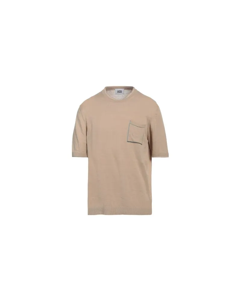 Alpha Studio TOPS - T-shirtsauf YOOX.COM Sand