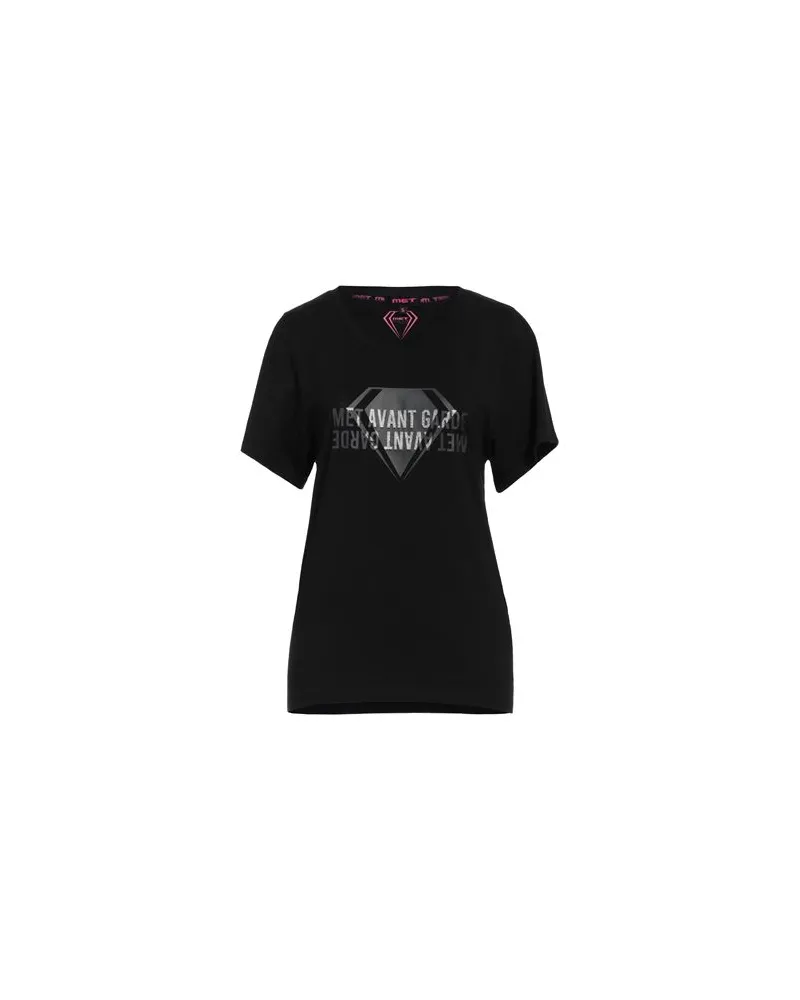 MET  TOPS - T-shirtsauf YOOX.COM Schwarz