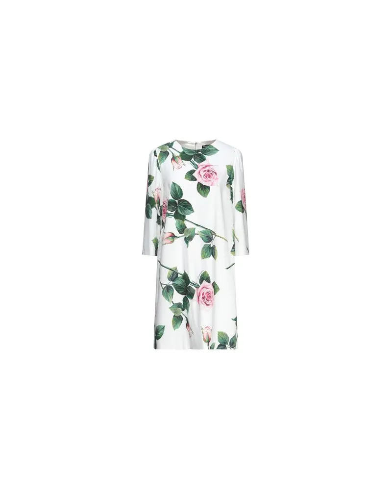 Dolce & Gabbana KLEIDER - Mini-Kleiderauf YOOX.COM Weiß