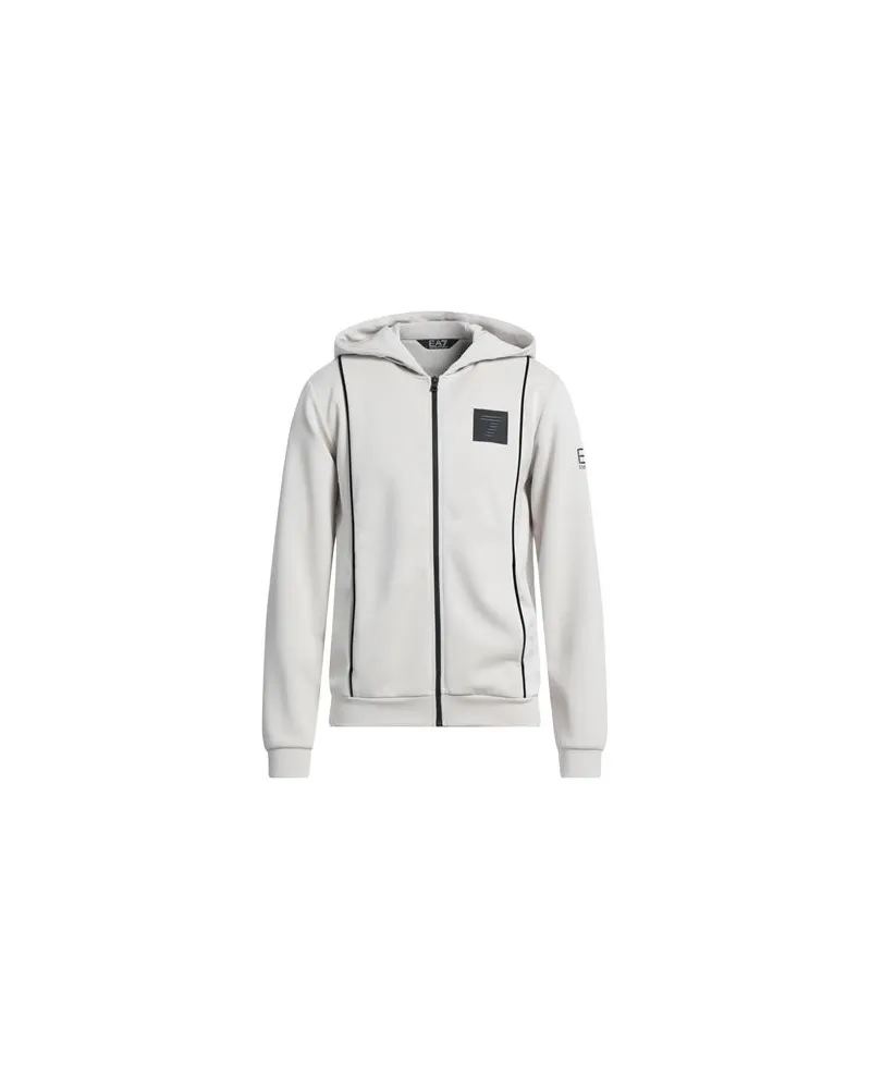EA7 TOPS - Sweatshirtsauf YOOX.COM Hellgrau