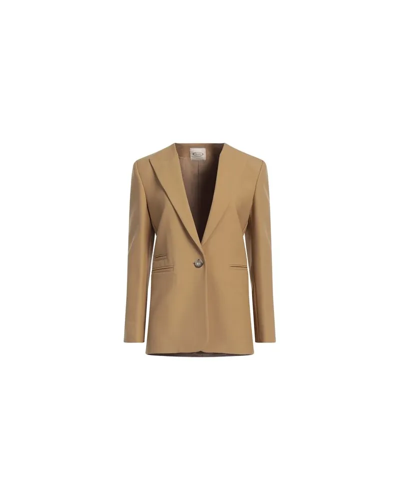 TOD'S ANZÜGE und CO-ORDS - Blazersauf YOOX.COM Kamel