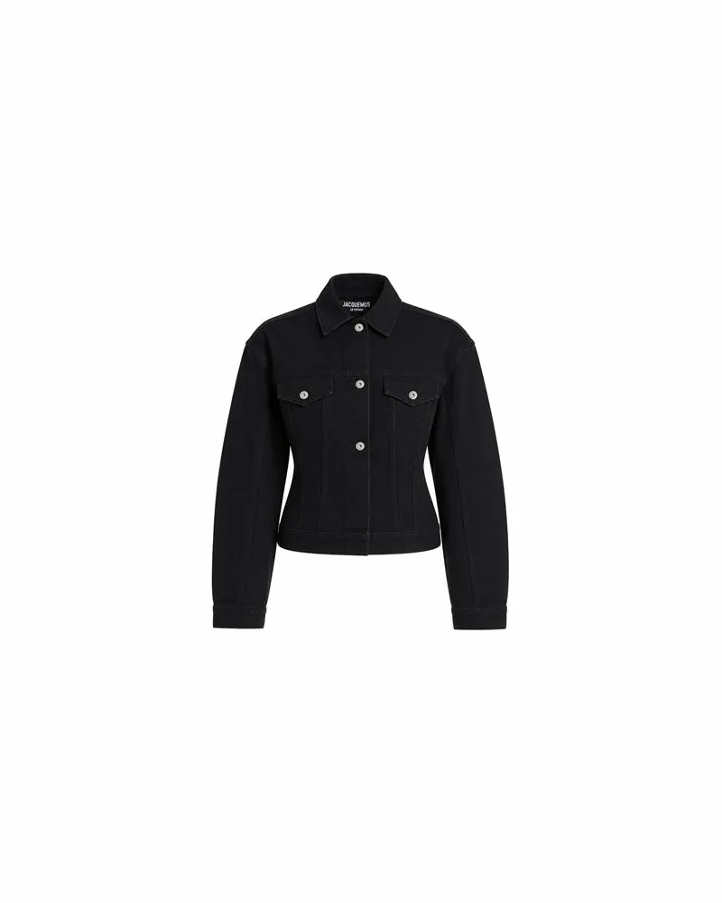 Jacquemus JACKEN & MÄNTEL - Jeansjacken/Mäntelauf YOOX.COM Schwarz