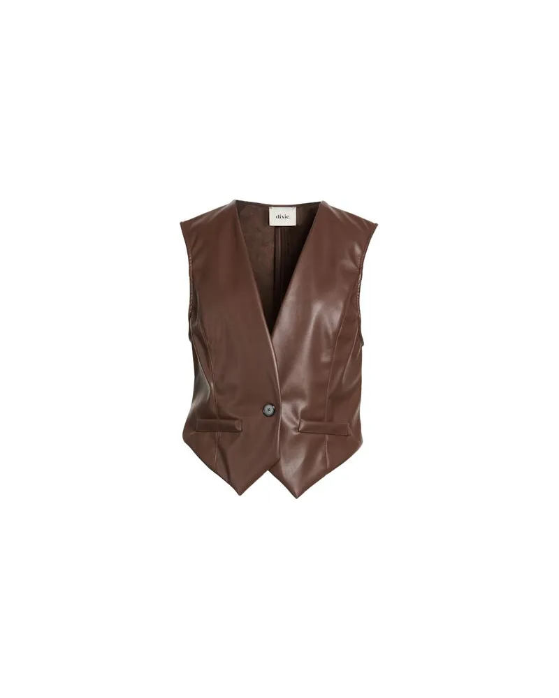 Dixie ANZÜGE und CO-ORDS - Couture-Westenauf YOOX.COM Schokobraun