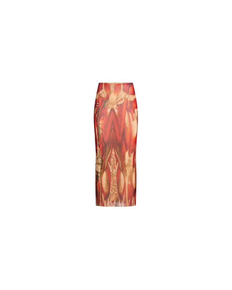 Jean Paul Gaultier HOSEN & RÖCKE - Maxi-Röckeauf YOOX.COM Tomatenrot