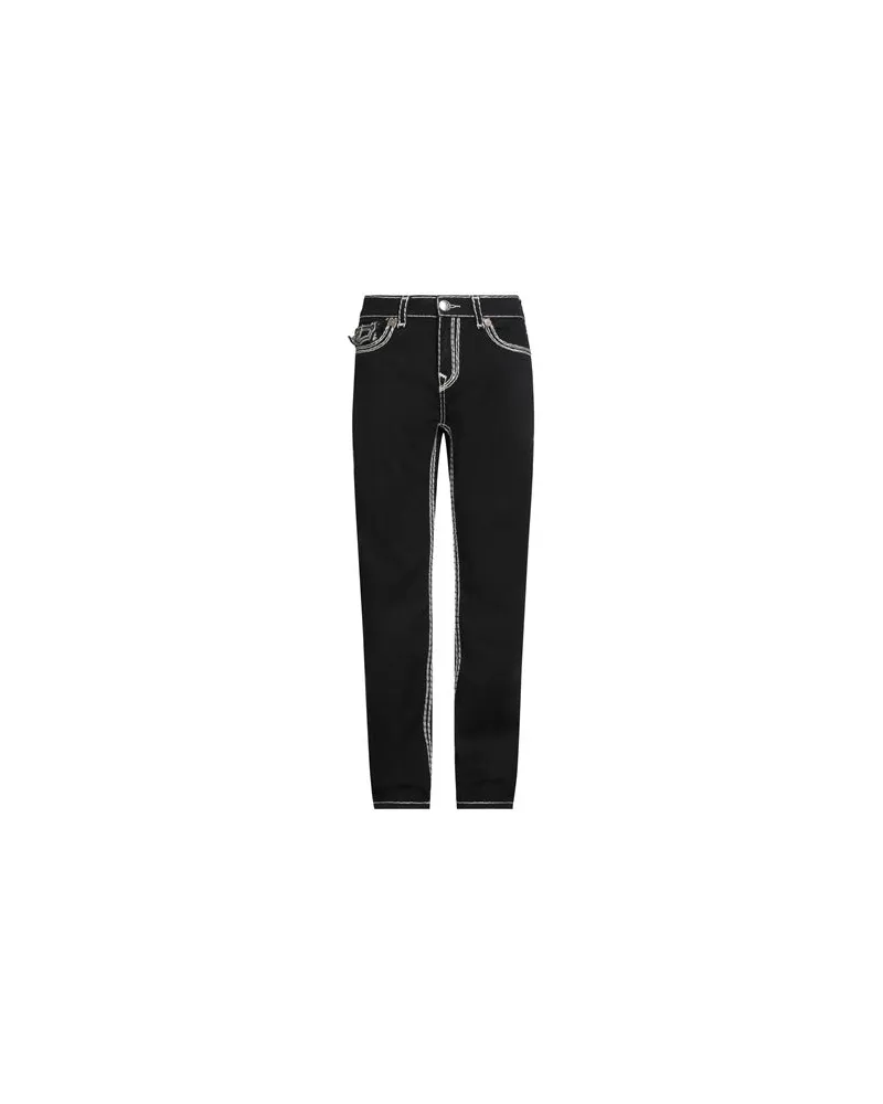 True Religion HOSEN & RÖCKE - Jeanshosenauf YOOX.COM Schwarz