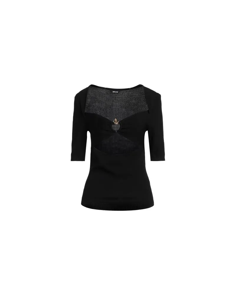 Just Cavalli STRICKWAREN - Pulloverauf YOOX.COM Schwarz