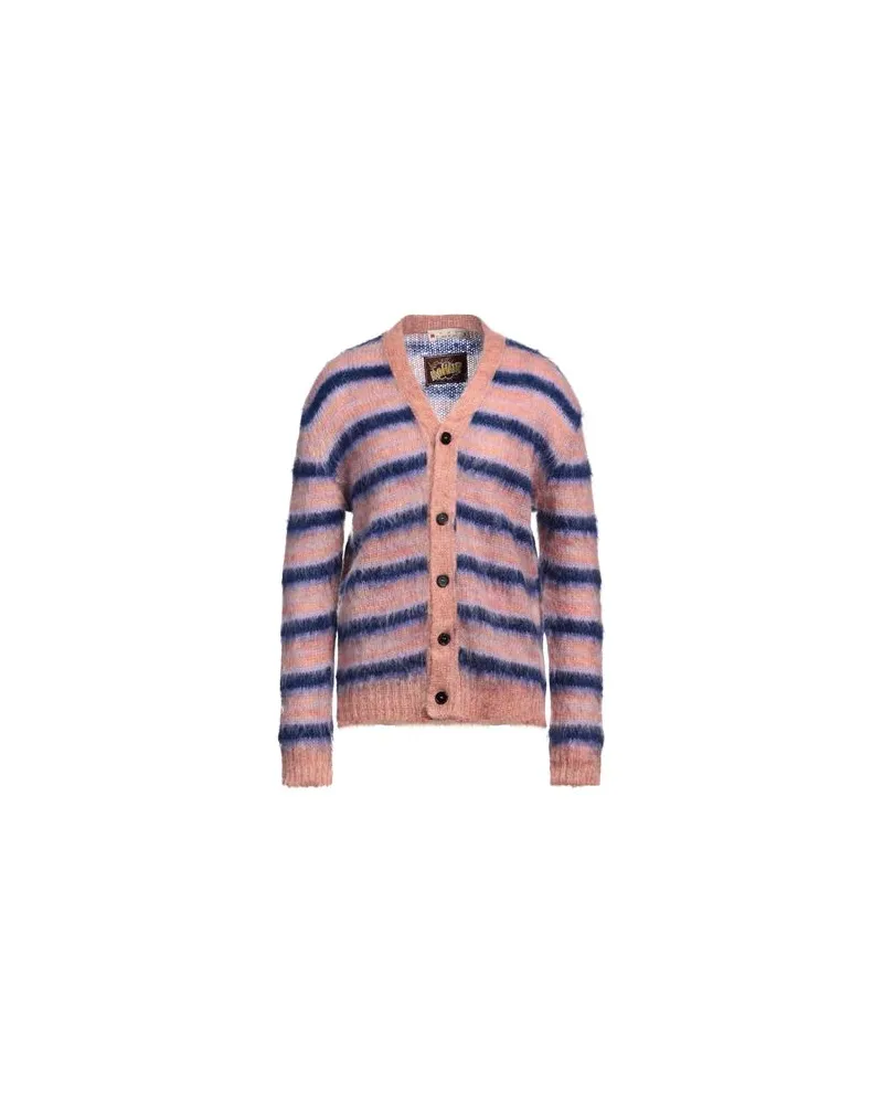 Marni FUZZY WUZZY MOHAIR - STRICKWAREN - Strickjackenauf YOOX.COM Marineblau