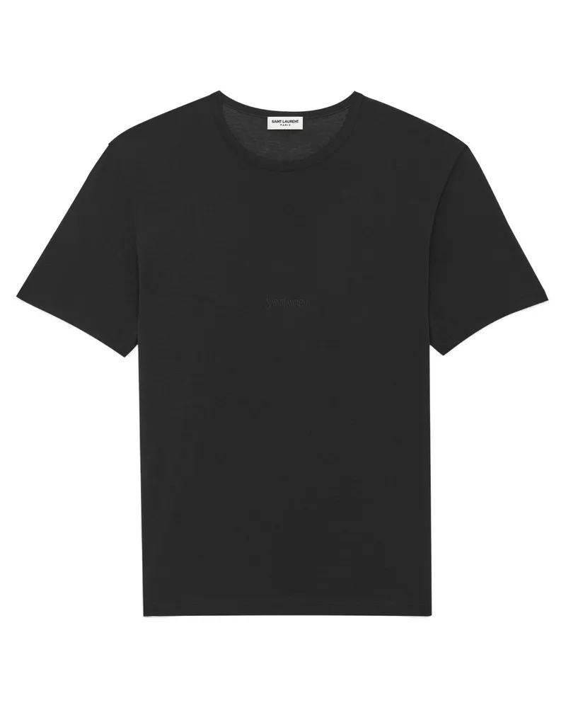 Saint Laurent T-shirts Schwarz