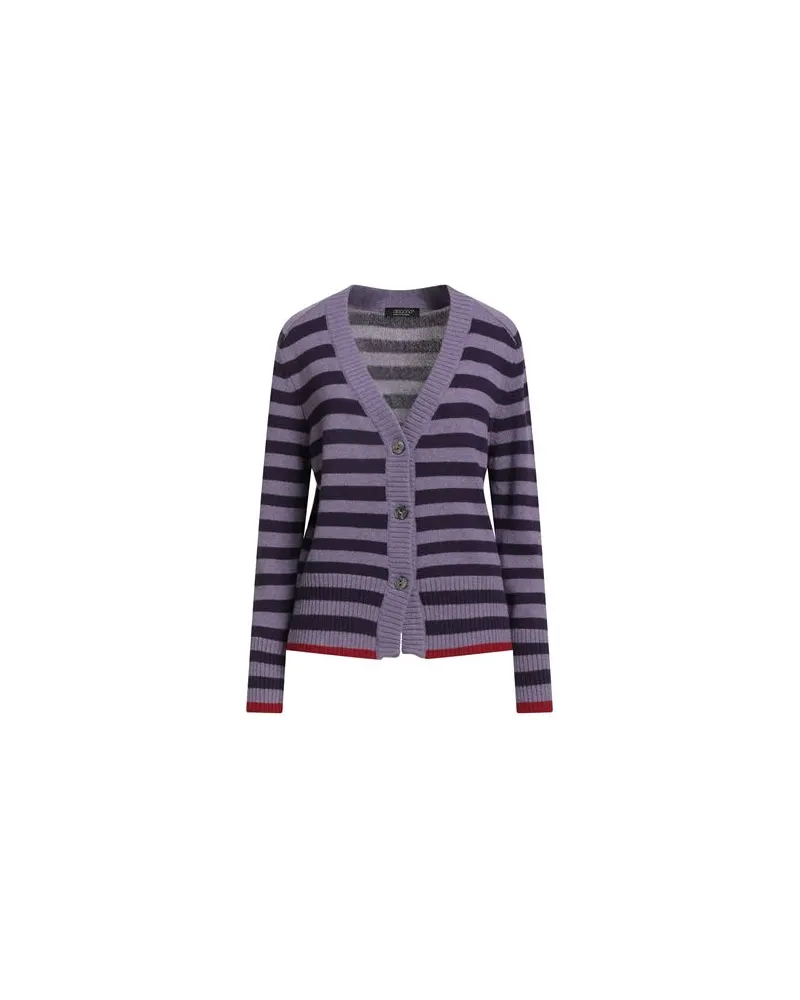 ARAGONA STRICKWAREN - Strickjackenauf YOOX.COM Violett