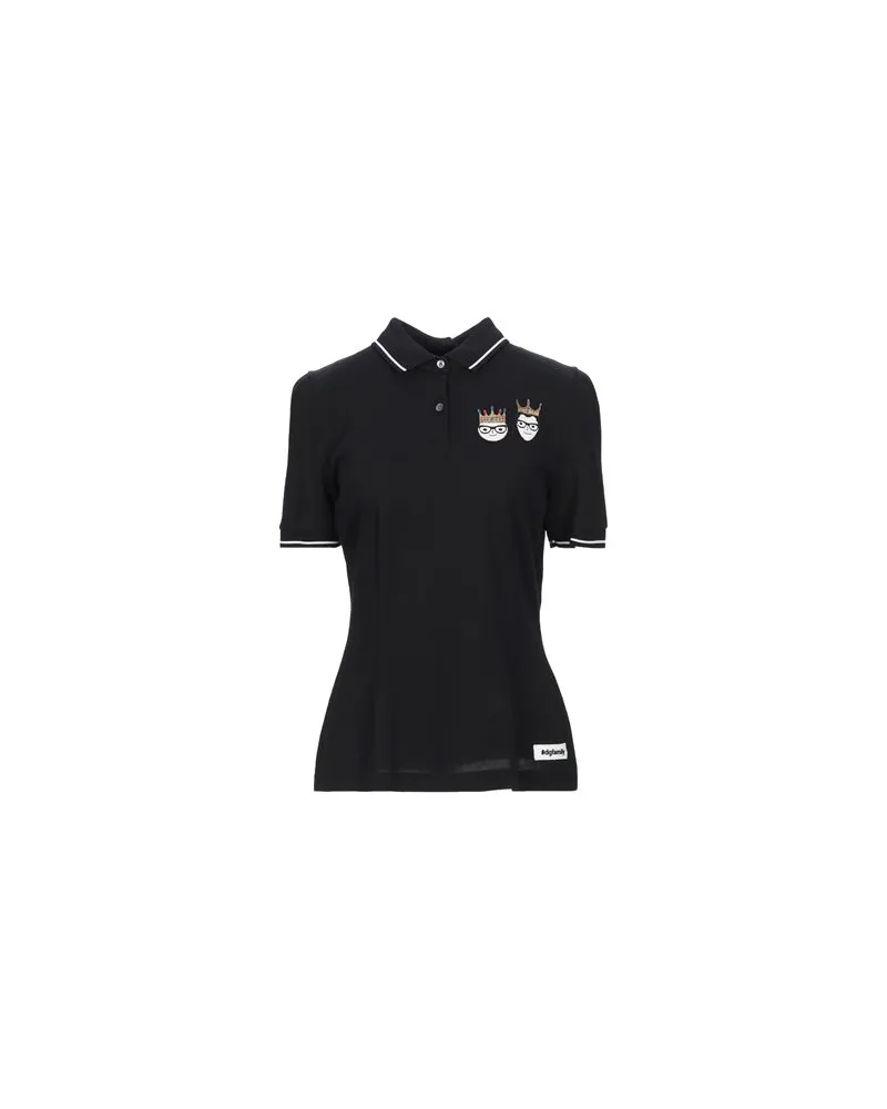 Dolce & Gabbana TOPS - Poloshirtsauf YOOX.COM Schwarz