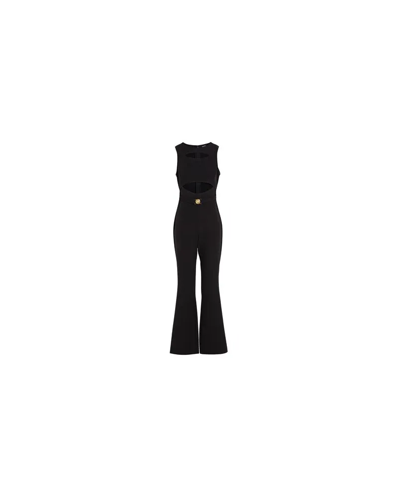 Just Cavalli OVERALLS - Jumpsuitsauf YOOX.COM Schwarz