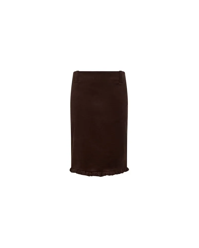 MEIMEIJ HOSEN & RÖCKE - Midi-Röckeauf YOOX.COM Dunkelbraun