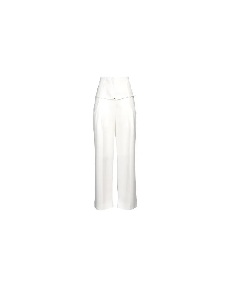 Jacquemus HOSEN & RÖCKE - Hosenauf YOOX.COM Weiß