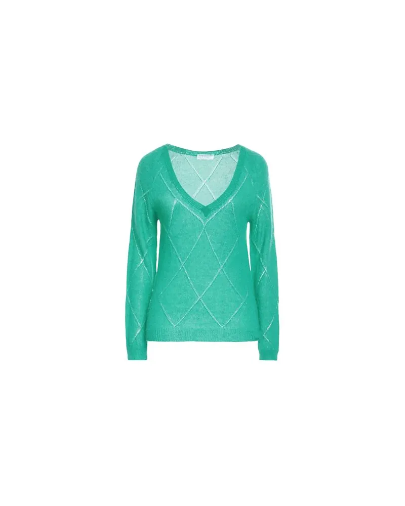 Majestic STRICKWAREN - Pulloverauf YOOX.COM Smaragdgrün