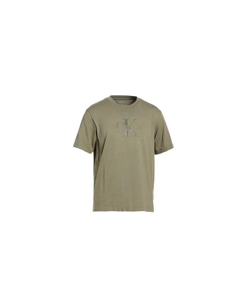Calvin Klein TOPS - T-shirtsauf YOOX.COM Militärgrün