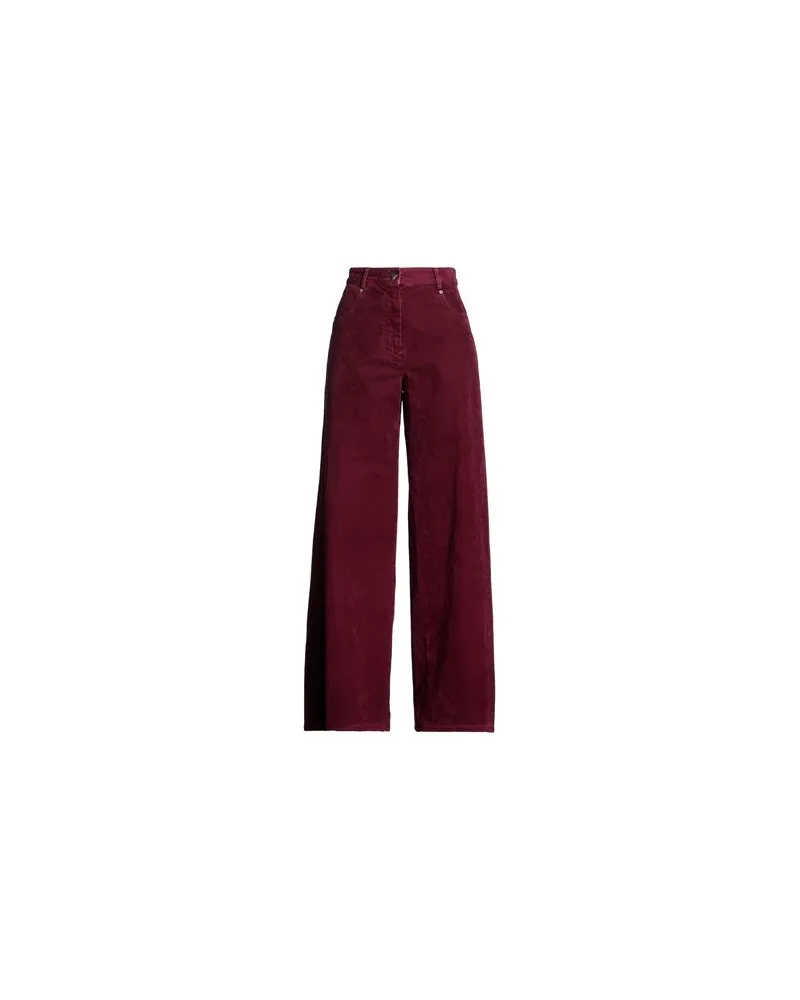 forte_forte HOSEN & RÖCKE - Hosenauf YOOX.COM Bordeaux