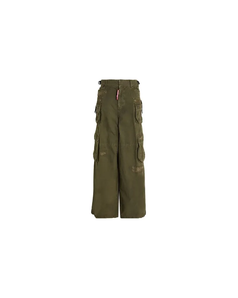 Dsquared2 HOSEN & RÖCKE - Hosenauf YOOX.COM Militärgrün