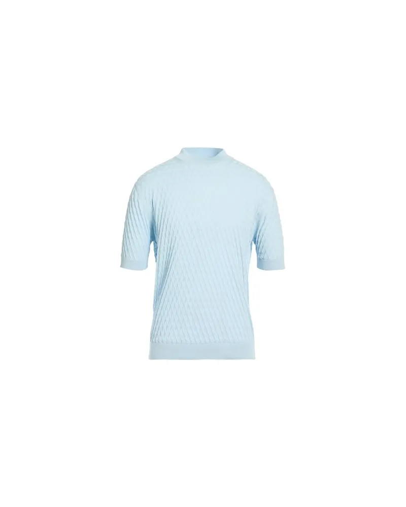 Filippo de Laurentiis STRICKWAREN - Pulloverauf YOOX.COM Himmelblau