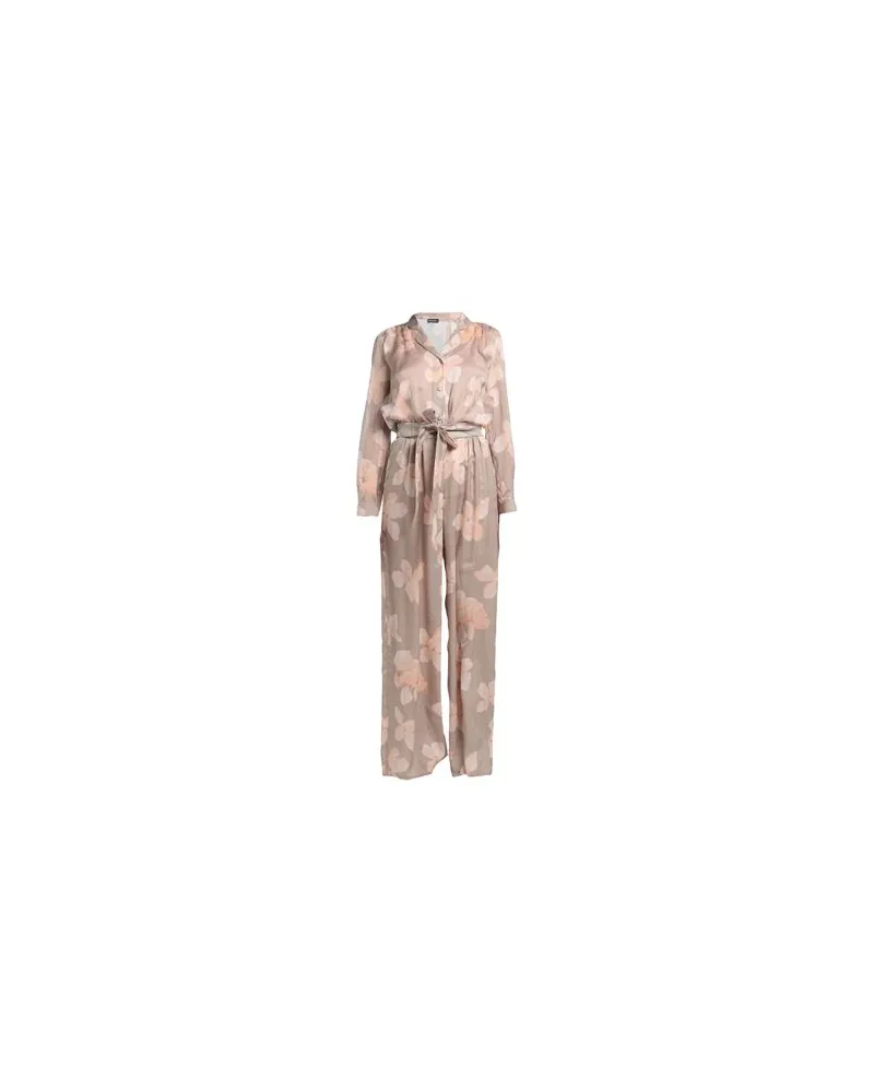 Emporio Armani OVERALLS - Jumpsuitsauf YOOX.COM Beige