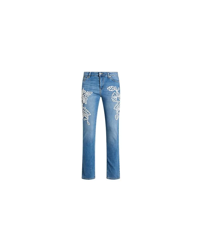 Ermanno Scervino HOSEN & RÖCKE - Jeanshosenauf YOOX.COM Blau