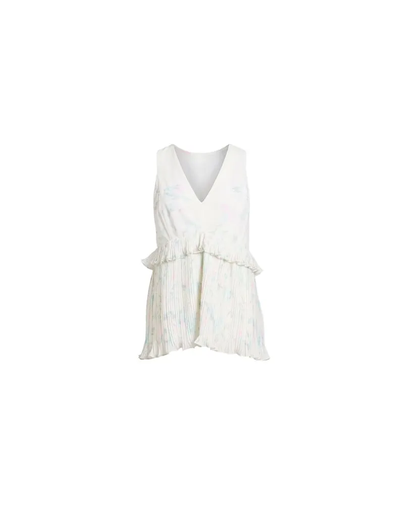 Ganni TOPS - Topsauf YOOX.COM Elfenbein