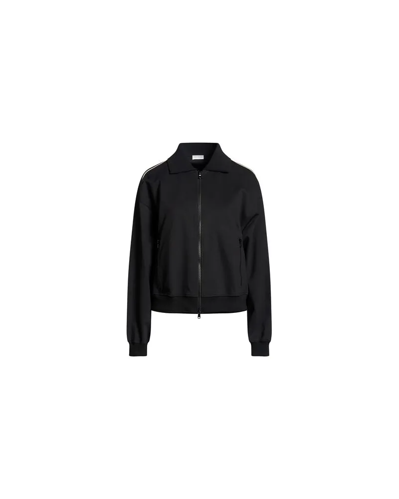 Brunello Cucinelli TOPS - Sweatshirtsauf YOOX.COM Schwarz