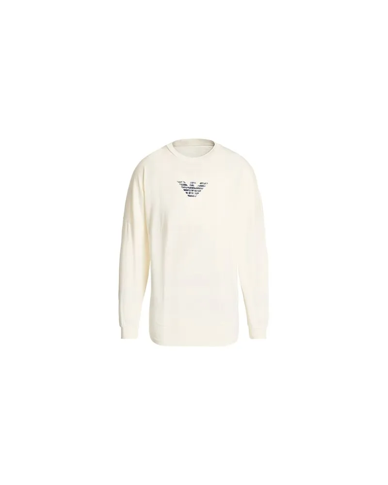 Emporio Armani TOPS - T-shirtsauf YOOX.COM Cremeweiß