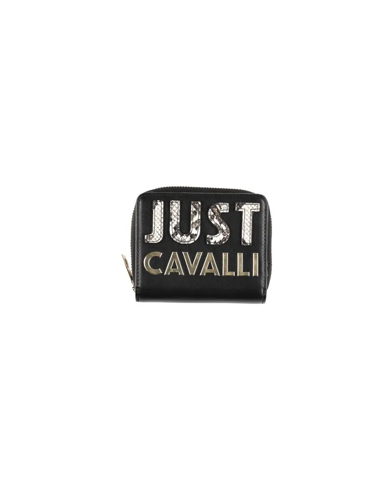 Just Cavalli Kleinlederwaren - Brieftaschenauf YOOX.COM Schwarz