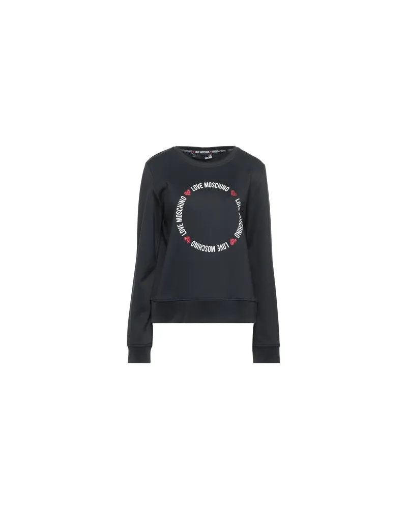 Moschino TOPS - Sweatshirtsauf YOOX.COM Schwarz