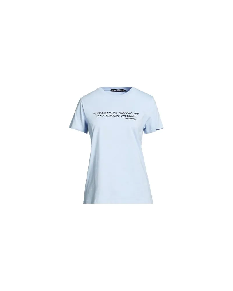 Karl Lagerfeld KARL CARES - TOPS - T-shirtsauf YOOX.COM Himmelblau