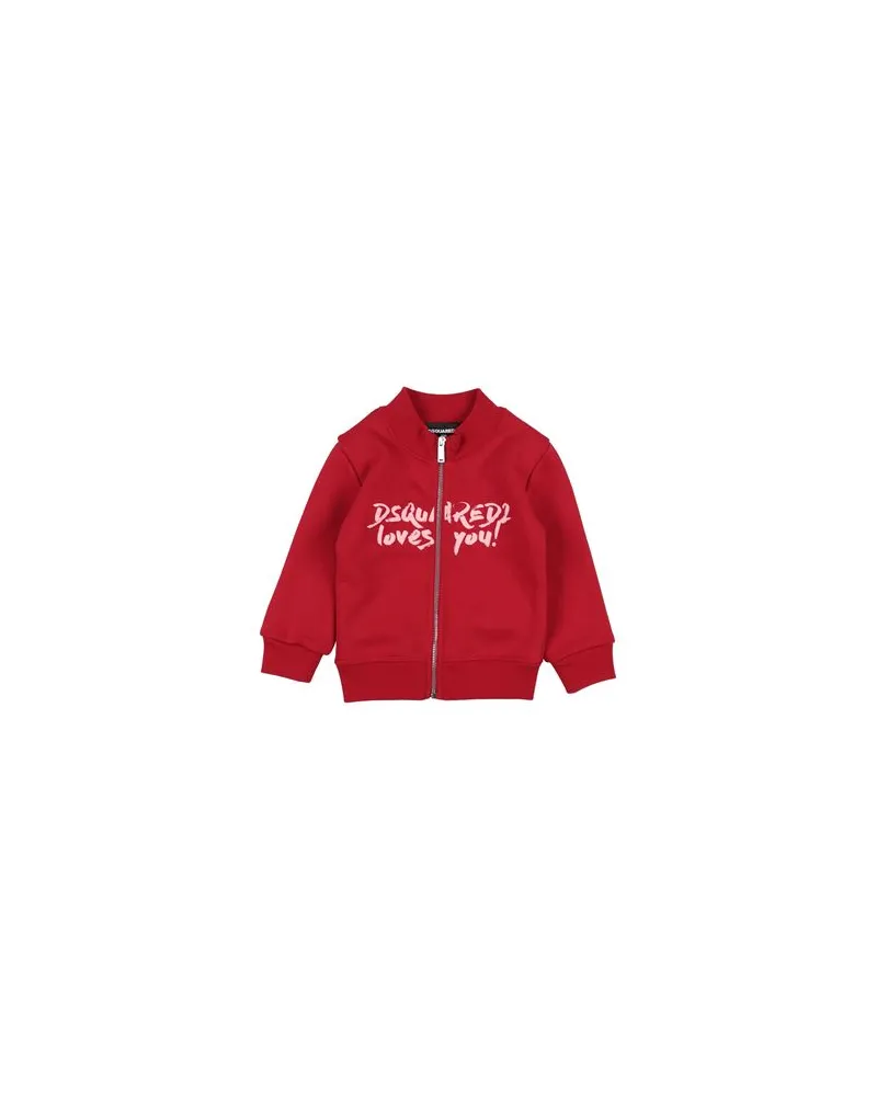 Dsquared2 TOPS - Sweatshirtsauf YOOX.COM Rot