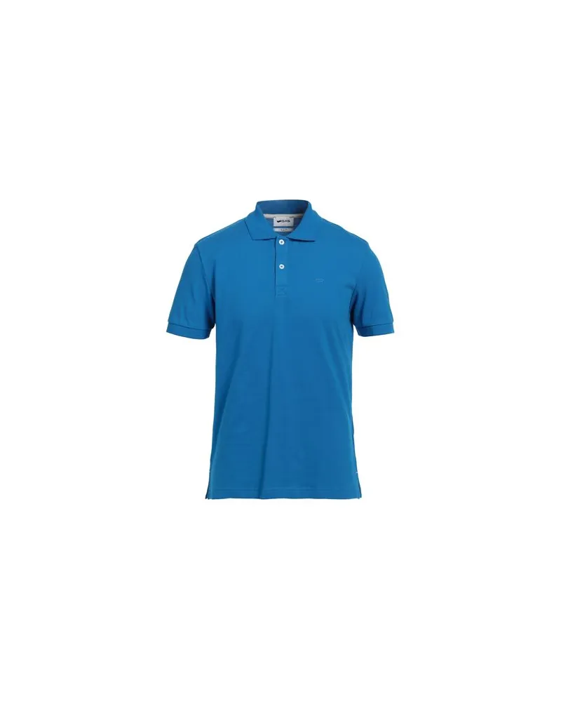 Gas TOPS - Poloshirtsauf YOOX.COM Blau