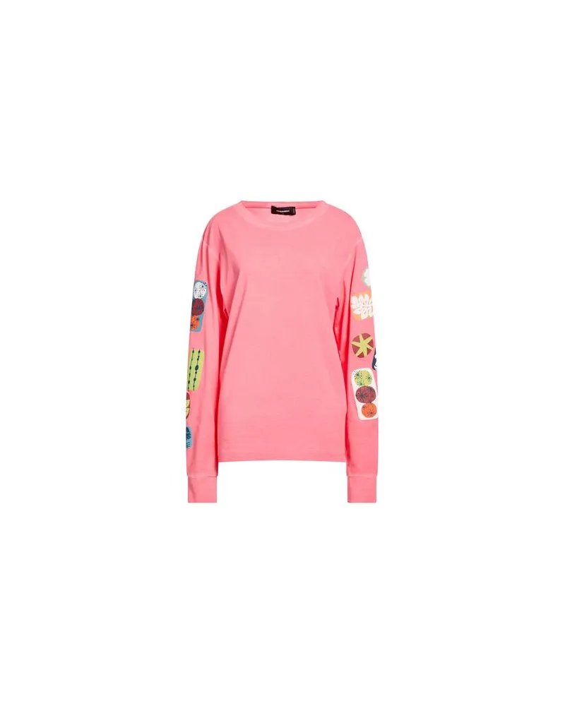 Dsquared2 TOPS - T-shirtsauf YOOX.COM Rosa