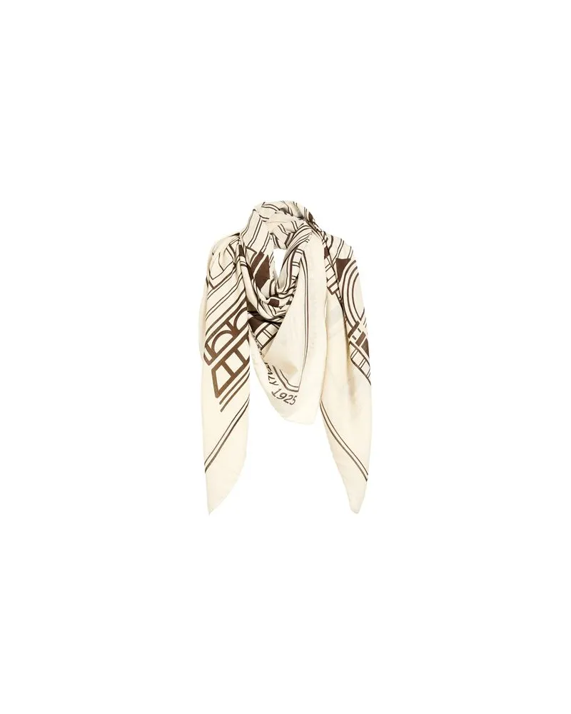 Fendi ACCESSOIRES - Schalsauf YOOX.COM Cremeweiß