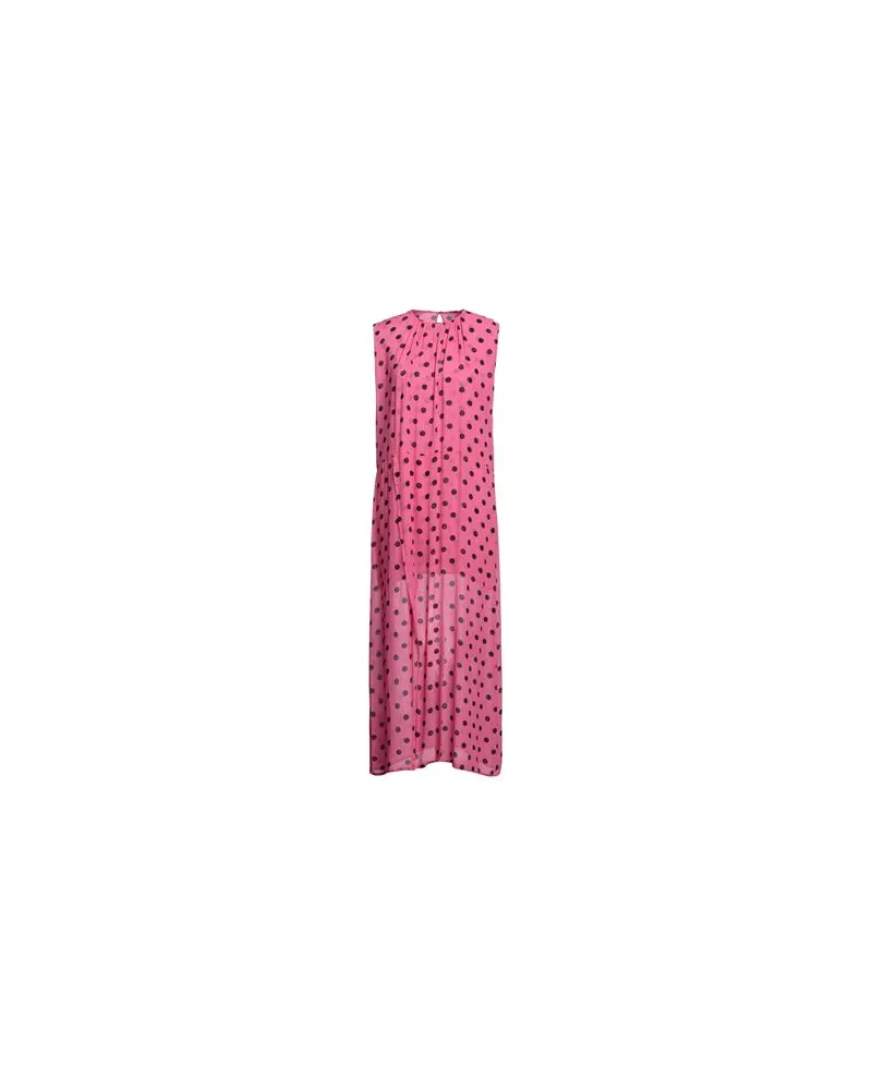 FISICO-Cristina Ferrari KLEIDER - Maxi-Kleiderauf YOOX.COM Magenta