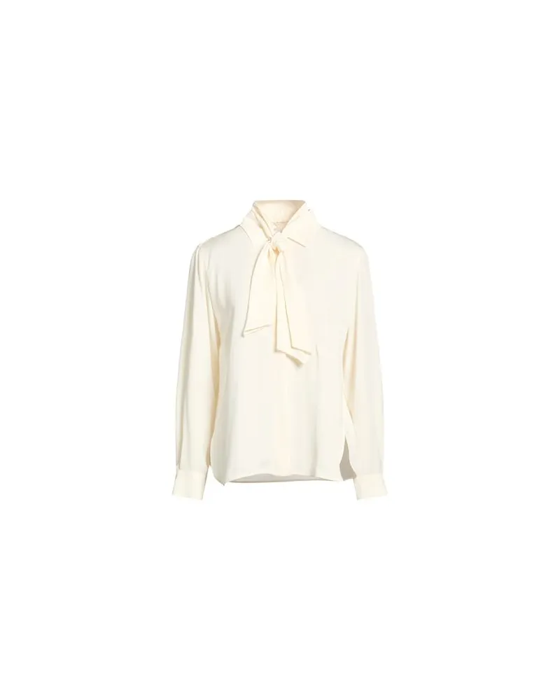 Max Mara TOPS - Hemdenauf YOOX.COM Elfenbein