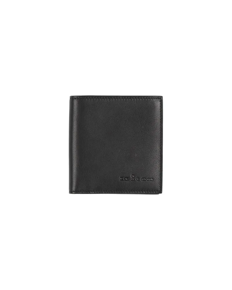Kiton Kleinlederwaren - Brieftaschenauf YOOX.COM Schwarz