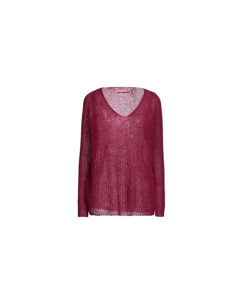 Pink Memories STRICKWAREN - Pulloverauf YOOX.COM Pflaume