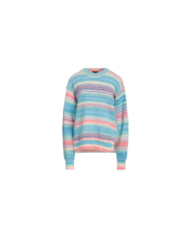 Roberto Collina STRICKWAREN - Pulloverauf YOOX.COM Azurblau