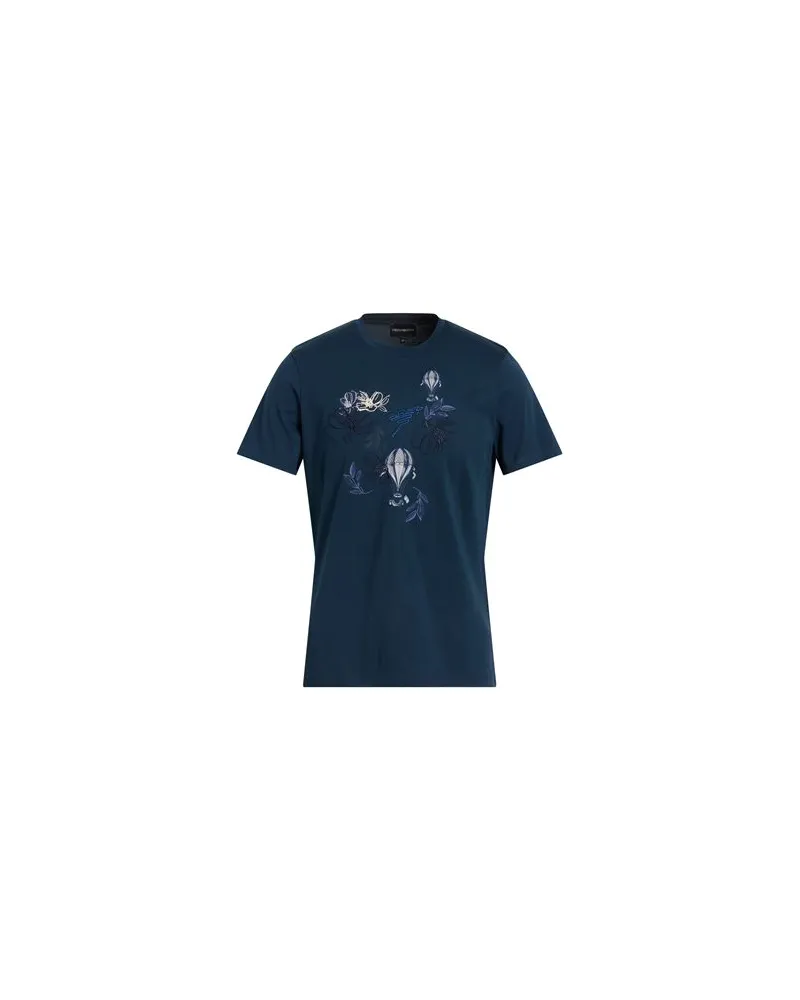 Emporio Armani RESORT - TOPS - T-shirtsauf YOOX.COM Marineblau