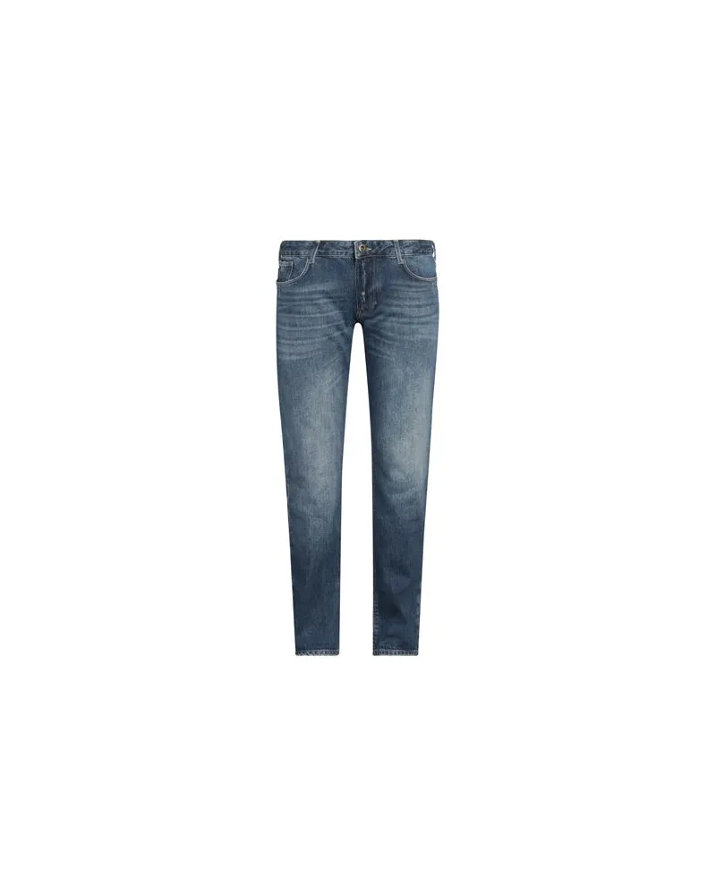 Emporio Armani HOSEN & RÖCKE - Jeanshosenauf YOOX.COM Blau