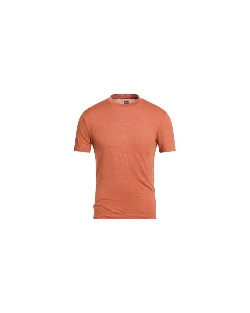 Fedeli TOPS - T-shirtsauf YOOX.COM Rostrot