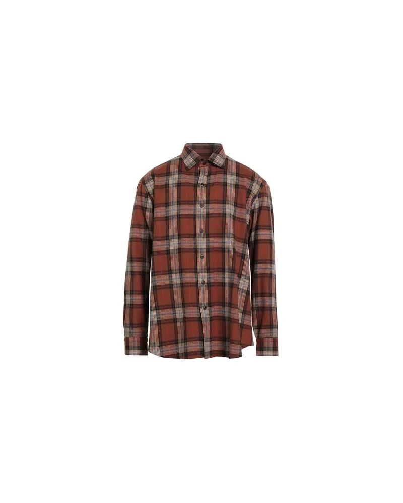 Salvatore Piccolo TOPS - Hemdenauf YOOX.COM Braun